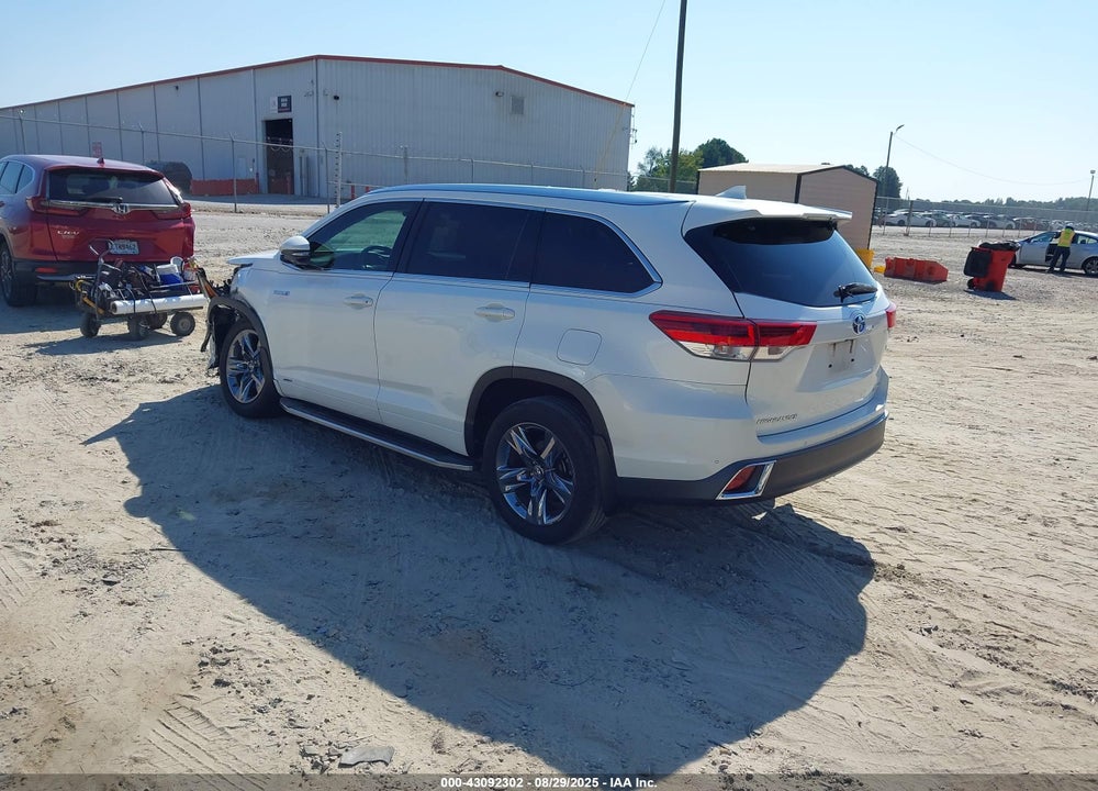 2018 TOYOTA HIGHLANDER HYBRID LIMITED PLATINUM VIN: 5TDDGRFH2JS041789