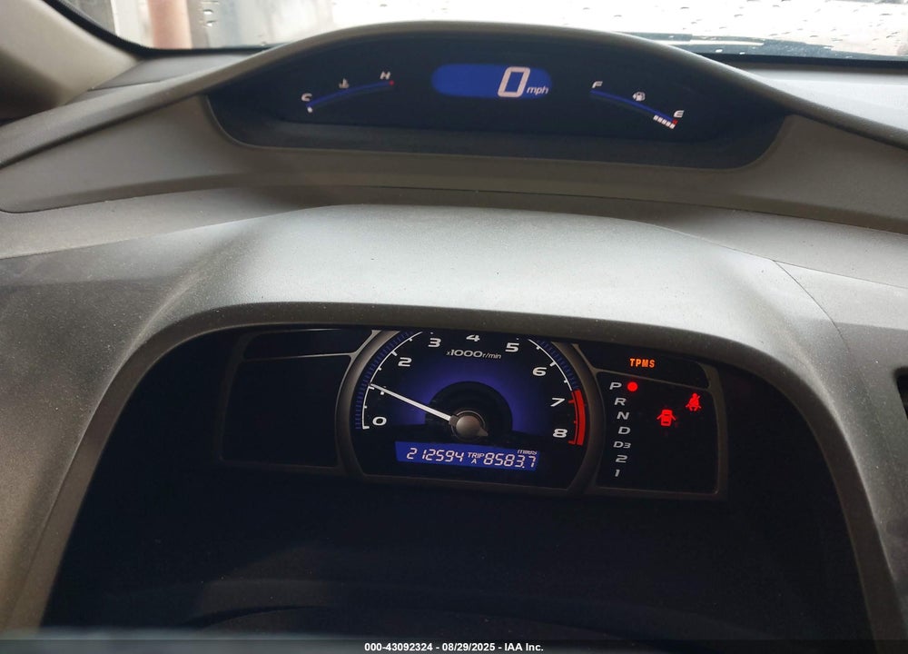 2008 HONDA CIVIC VIN: 1HGFA165X8L097901