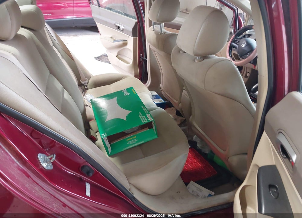 2008 HONDA CIVIC VIN: 1HGFA165X8L097901