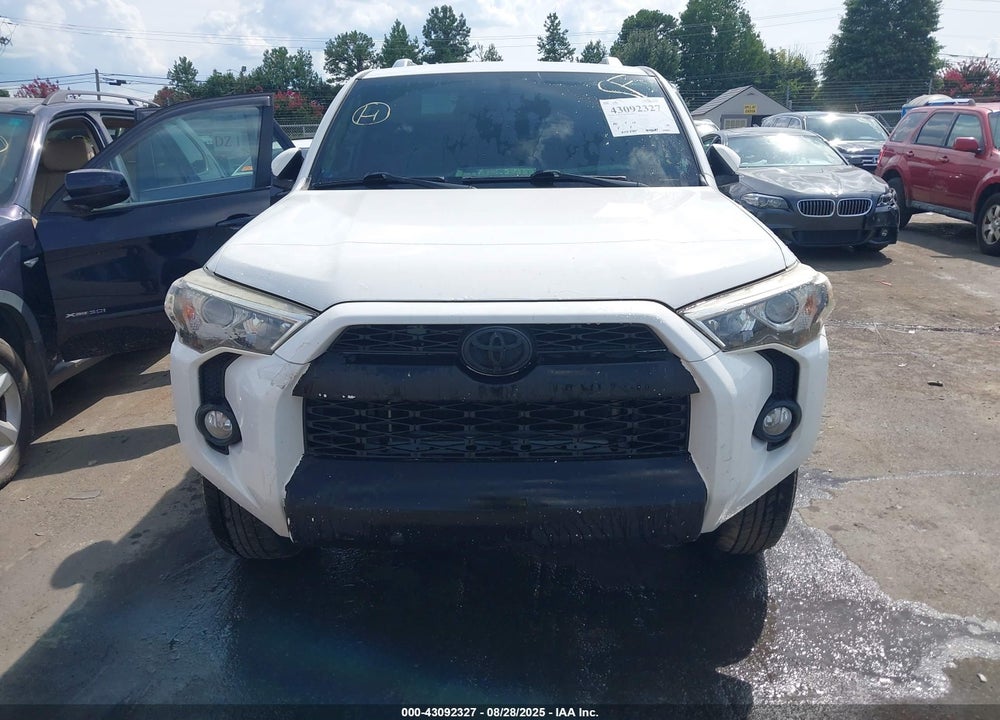 2016 TOYOTA 4RUNNER SR5 VIN: JTEBU5JR6G5406221