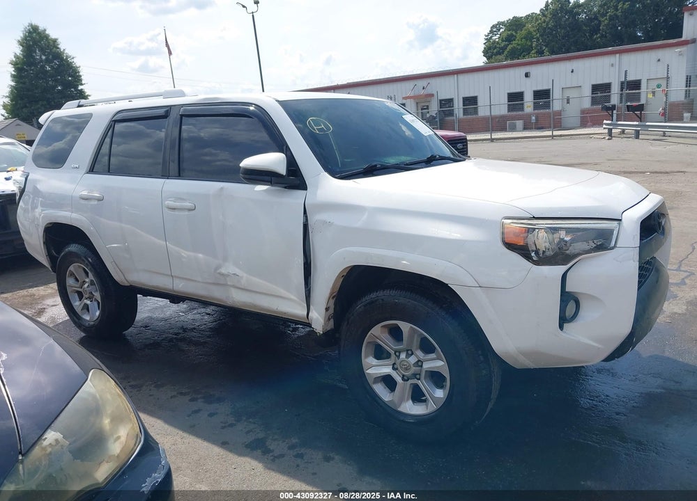 2016 TOYOTA 4RUNNER SR5 VIN: JTEBU5JR6G5406221