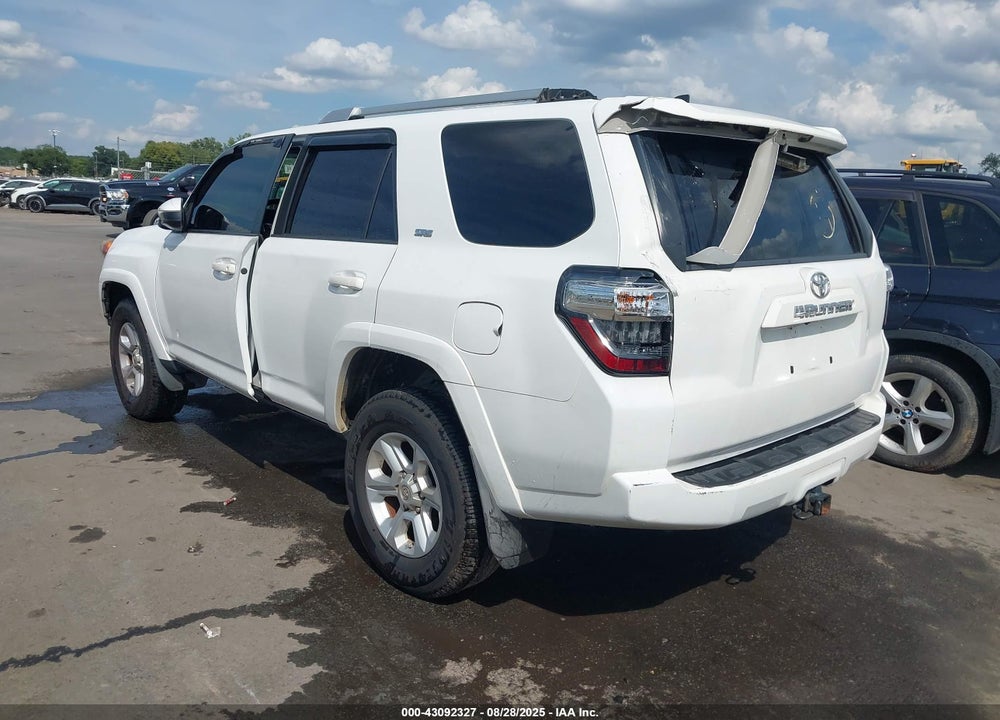 2016 TOYOTA 4RUNNER SR5 VIN: JTEBU5JR6G5406221