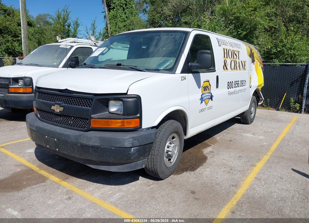 2017 CHEVROLET EXPRESS 2500 WORK VAN VIN: 1GCWGBFG1H1165034