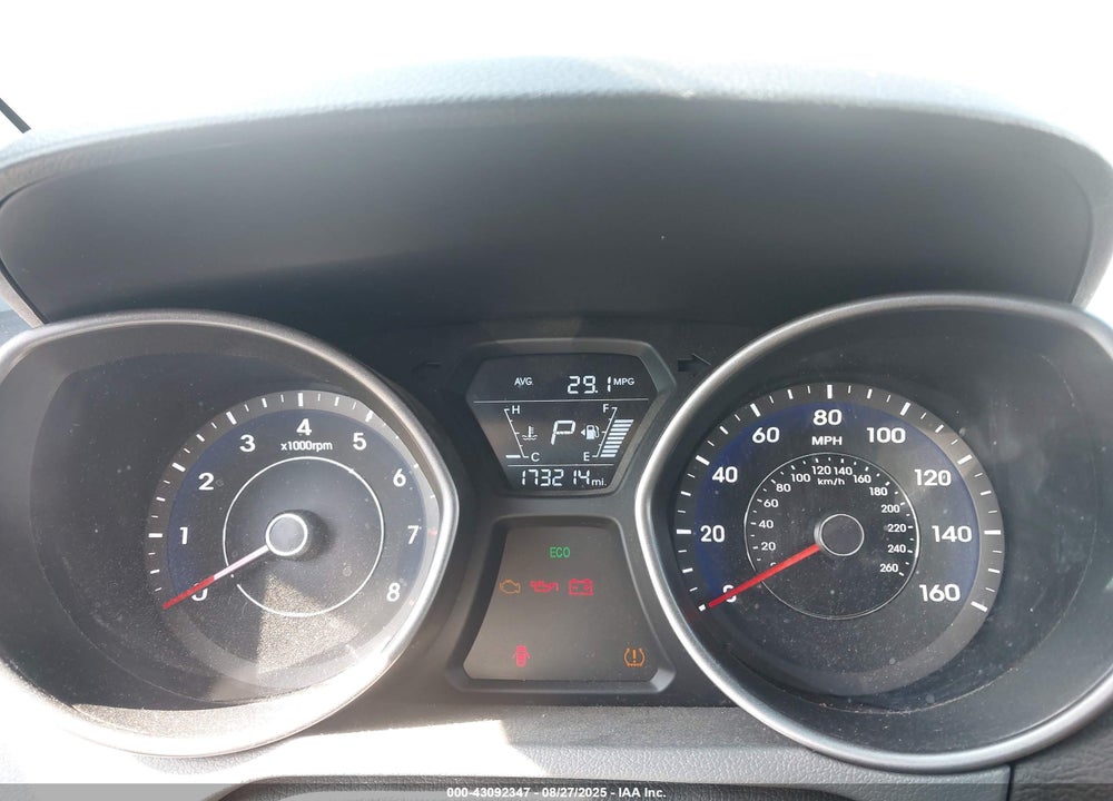 2016 HYUNDAI ELANTRA SE VIN: 5NPDH4AE2GH664499