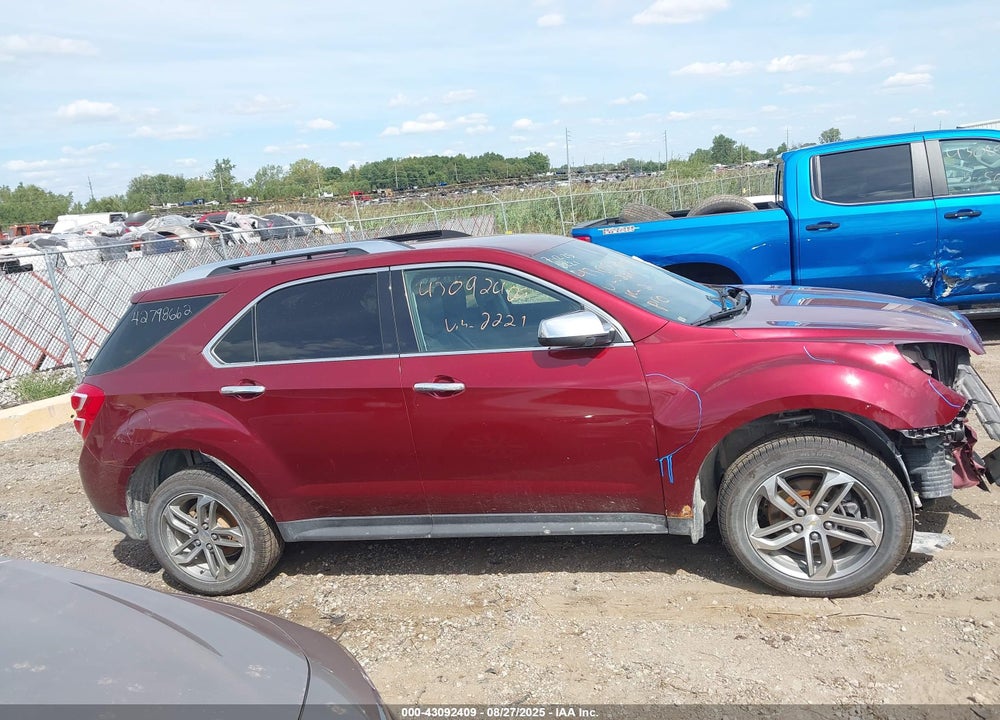 2016 CHEVROLET EQUINOX VIN: 2GNFLGE34G6162221