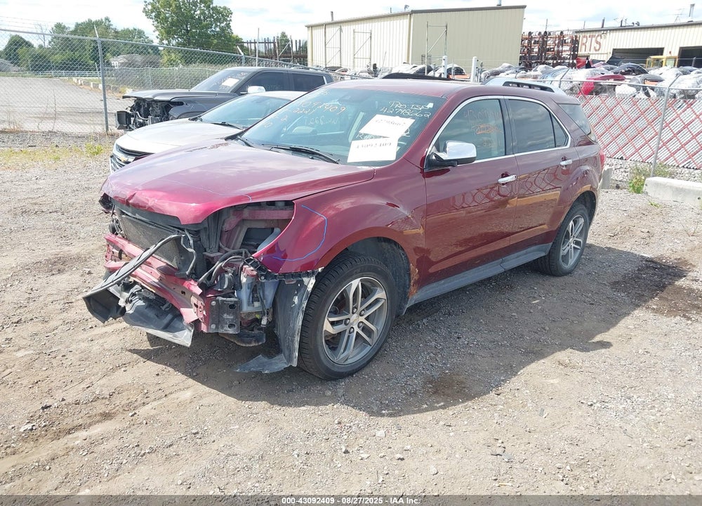 2016 CHEVROLET EQUINOX VIN: 2GNFLGE34G6162221