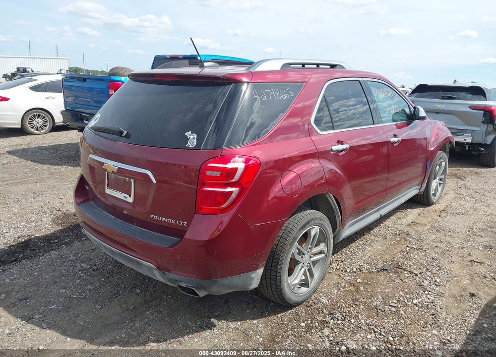 2016 CHEVROLET EQUINOX VIN: 2GNFLGE34G6162221
