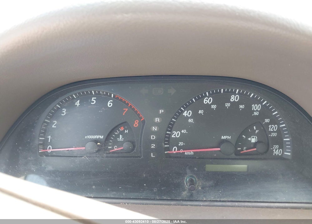 2002 TOYOTA CAMRY VIN: 4T1BE32K32U054474
