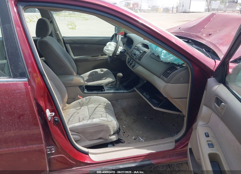 2002 TOYOTA CAMRY VIN: 4T1BE32K32U054474