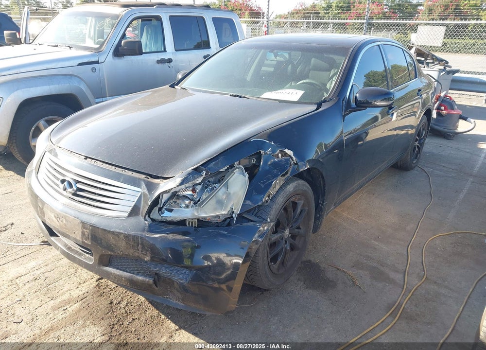 2008 INFINITI G35X VIN: JNKBV61F08M277637