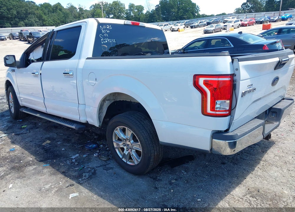 2016 FORD F-150 VIN: 1FTEW1C82GFC79258