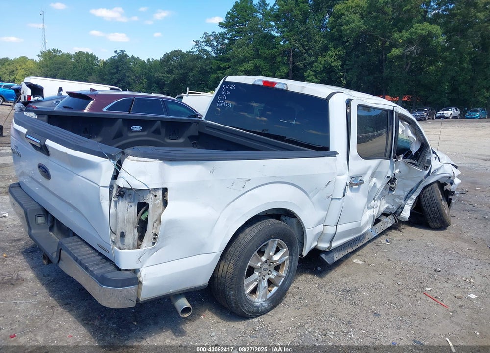2016 FORD F-150 VIN: 1FTEW1C82GFC79258