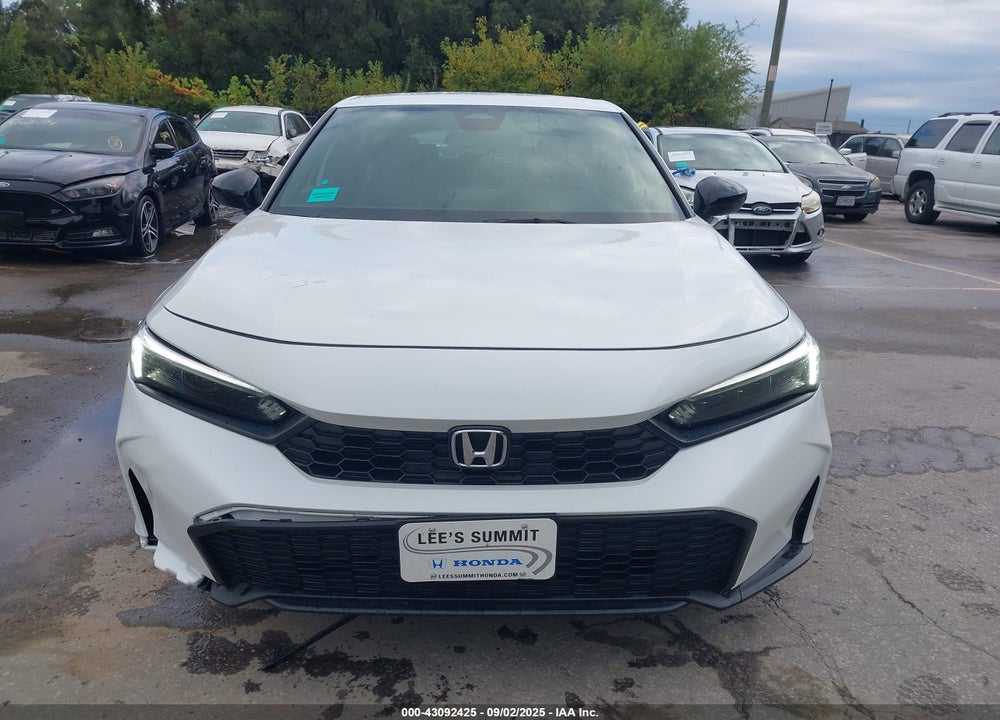 2025 HONDA CIVIC VIN: 19XFL2H84SE016655