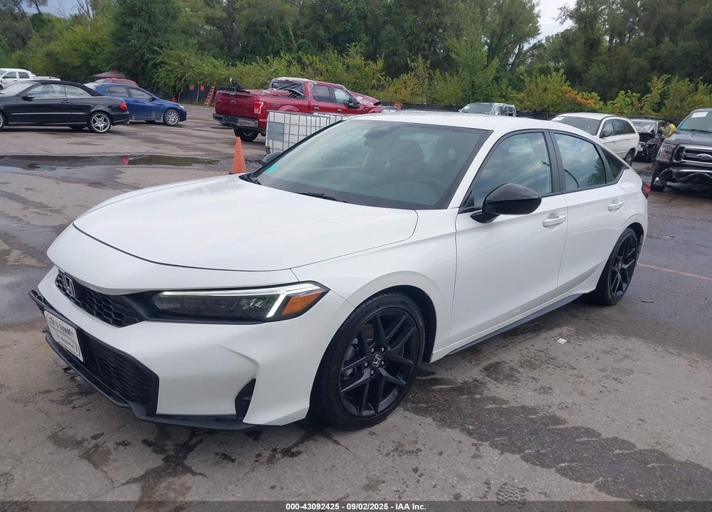 2025 HONDA CIVIC VIN: 19XFL2H84SE016655