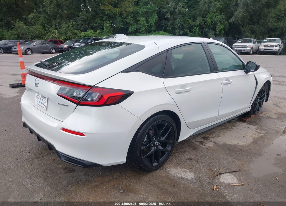 2025 HONDA CIVIC VIN: 19XFL2H84SE016655