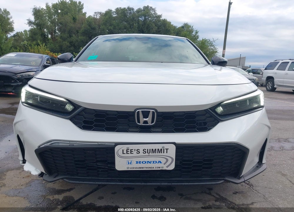 2025 HONDA CIVIC VIN: 19XFL2H84SE016655
