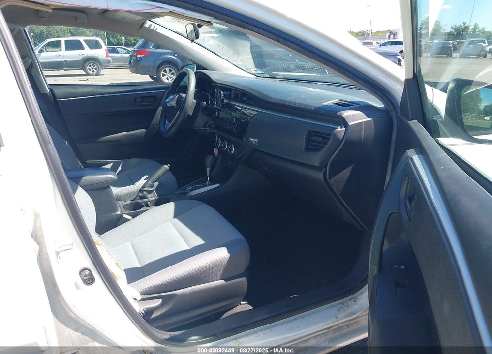 2015 TOYOTA COROLLA L VIN: 2T1BURHE0FC278476