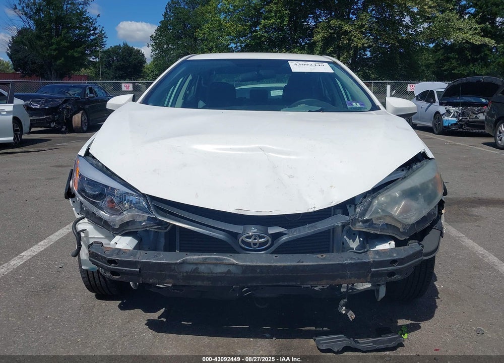 2015 TOYOTA COROLLA L VIN: 2T1BURHE0FC278476