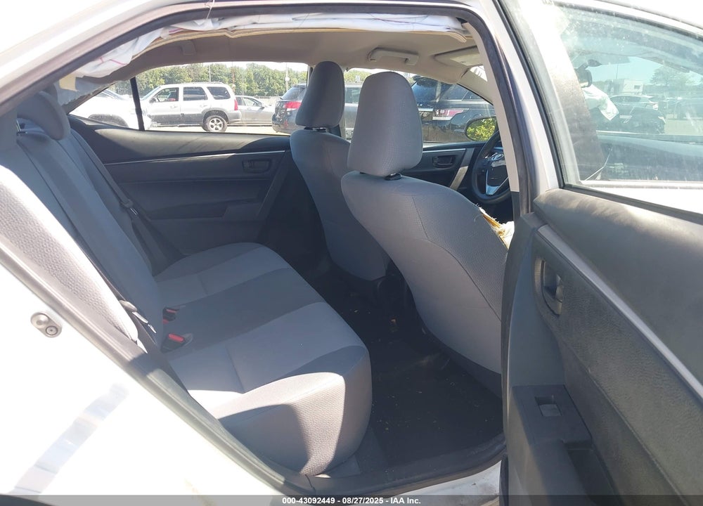 2015 TOYOTA COROLLA L VIN: 2T1BURHE0FC278476