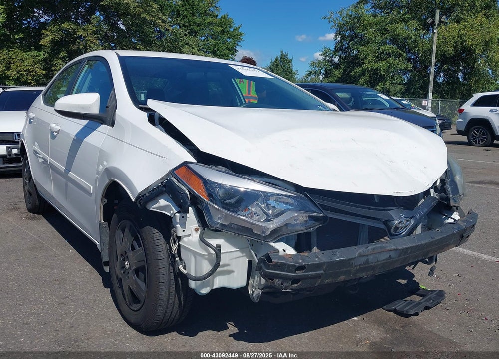 2015 TOYOTA COROLLA L VIN: 2T1BURHE0FC278476
