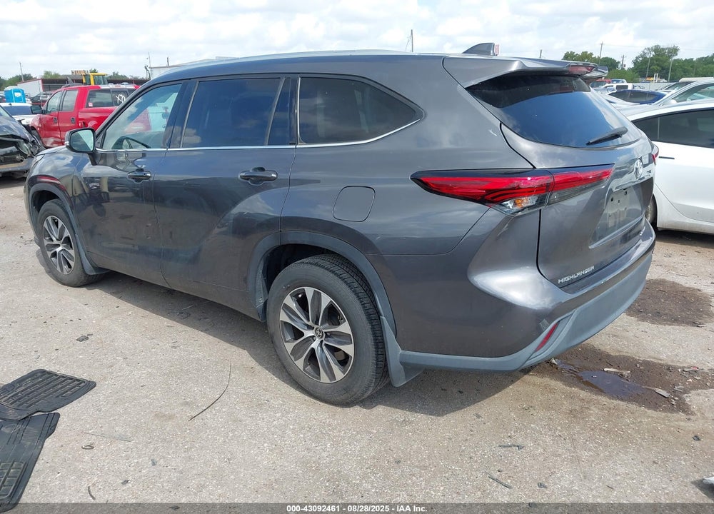 2021 TOYOTA HIGHLANDER VIN: 5TDGZRBH8MS534149