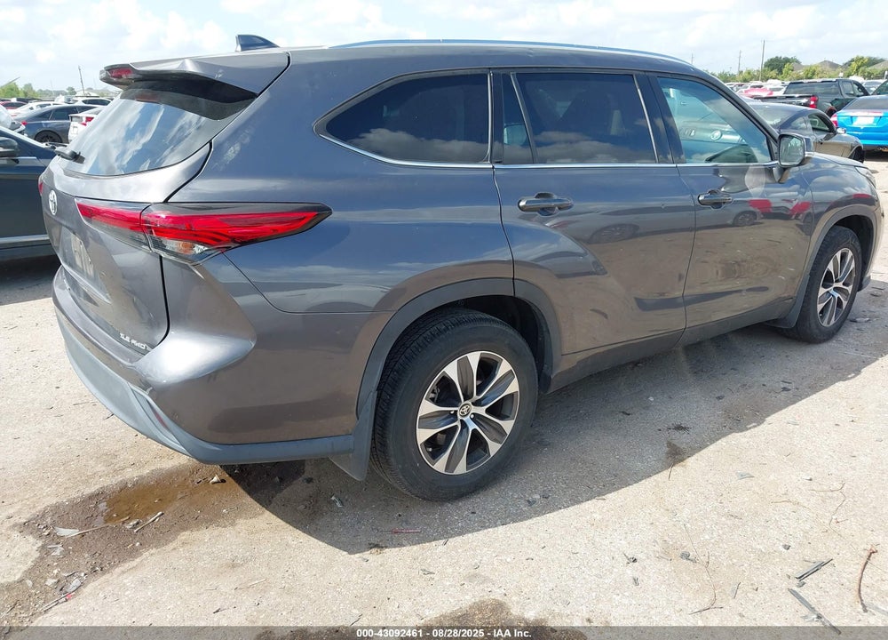 2021 TOYOTA HIGHLANDER VIN: 5TDGZRBH8MS534149