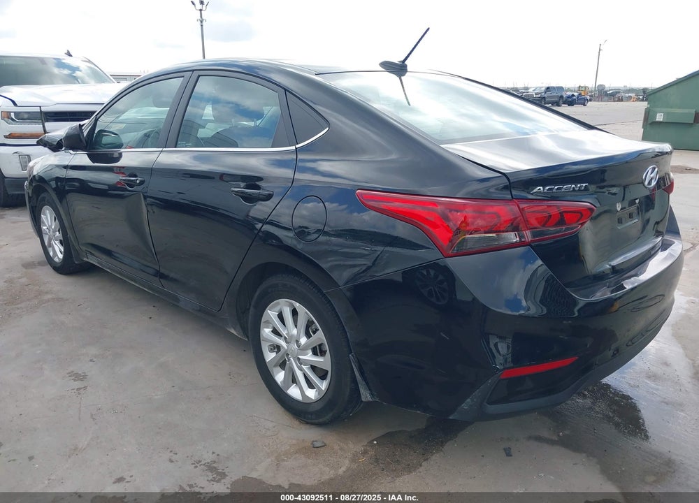 2022 HYUNDAI ACCENT VIN: 3KPC24A61NE166141