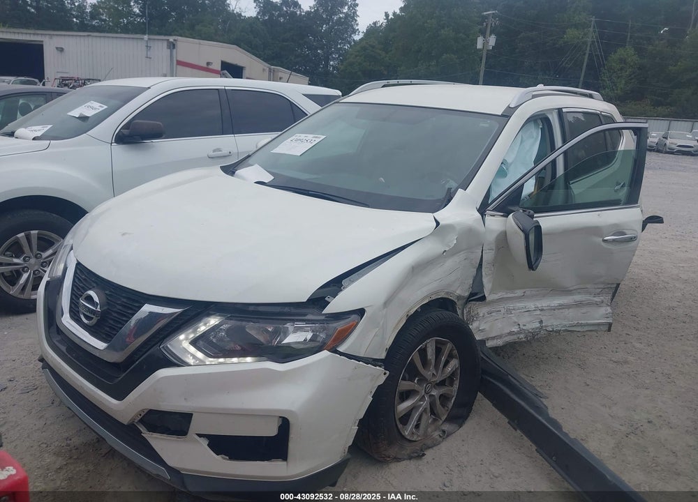 2017 NISSAN ROGUE SV VIN: KNMAT2MT1HP533389