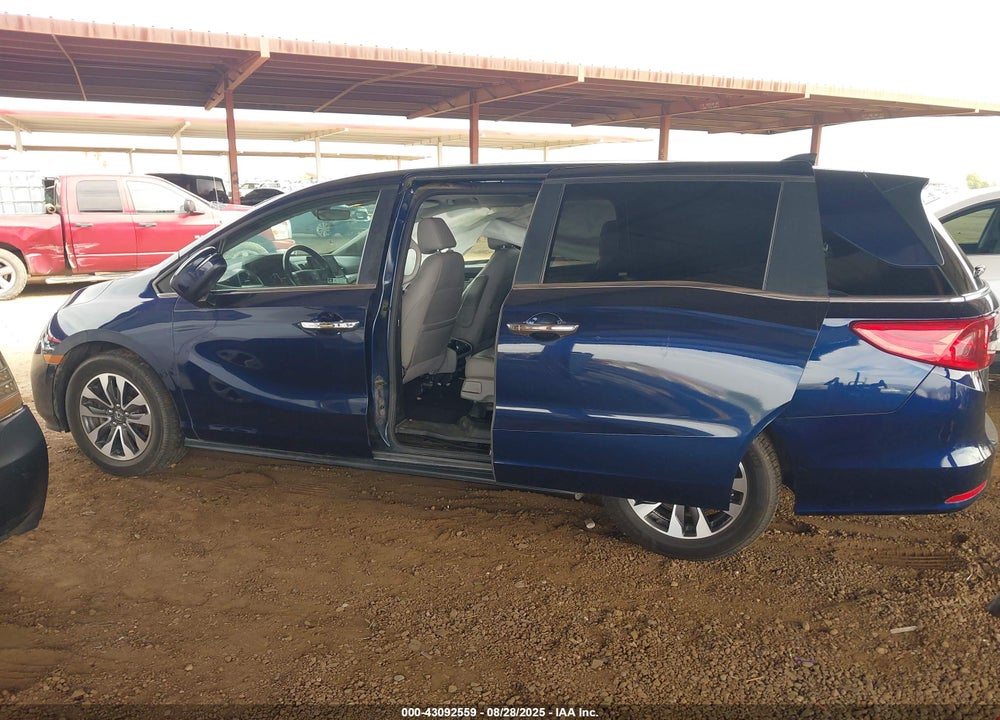 2022 ODYSSEY HONDA  EX-L VIN: 5FNRL6H71NB027624