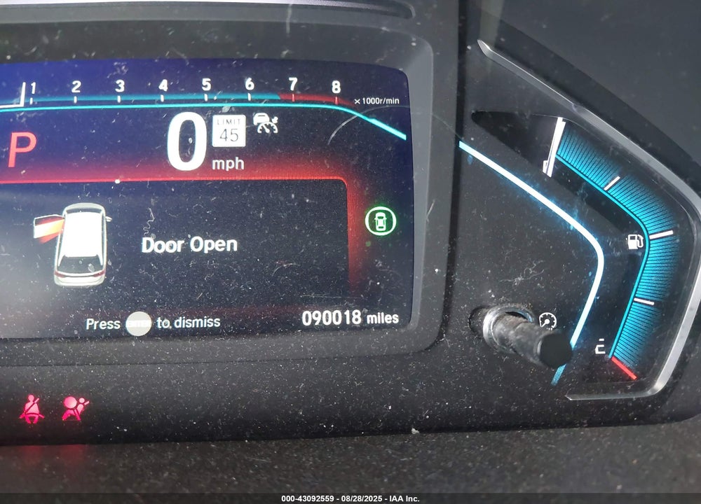 2022 ODYSSEY HONDA  EX-L VIN: 5FNRL6H71NB027624