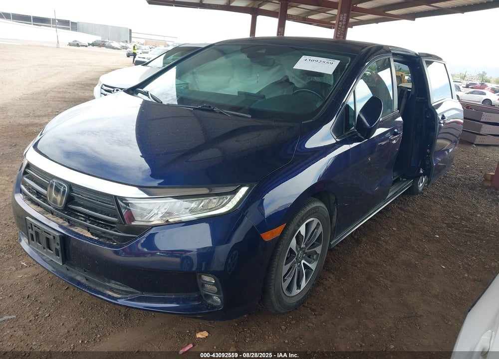 2022 ODYSSEY HONDA  EX-L VIN: 5FNRL6H71NB027624