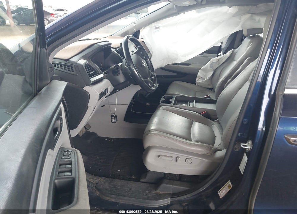 2022 ODYSSEY HONDA  EX-L VIN: 5FNRL6H71NB027624