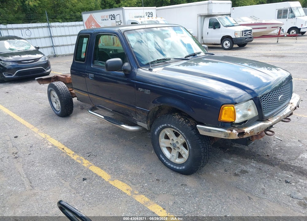 2003 FORD RANGER XLT VIN: 1FTYR15E93PB47917