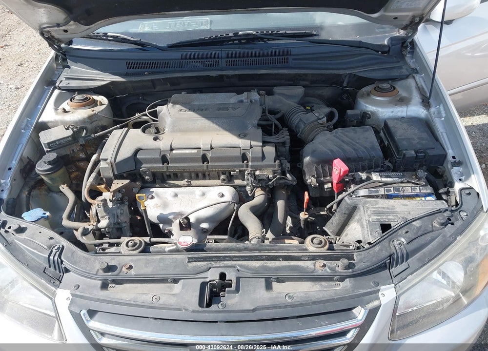 2009 KIA SPECTRA EX VIN: KNAFE221895656974
