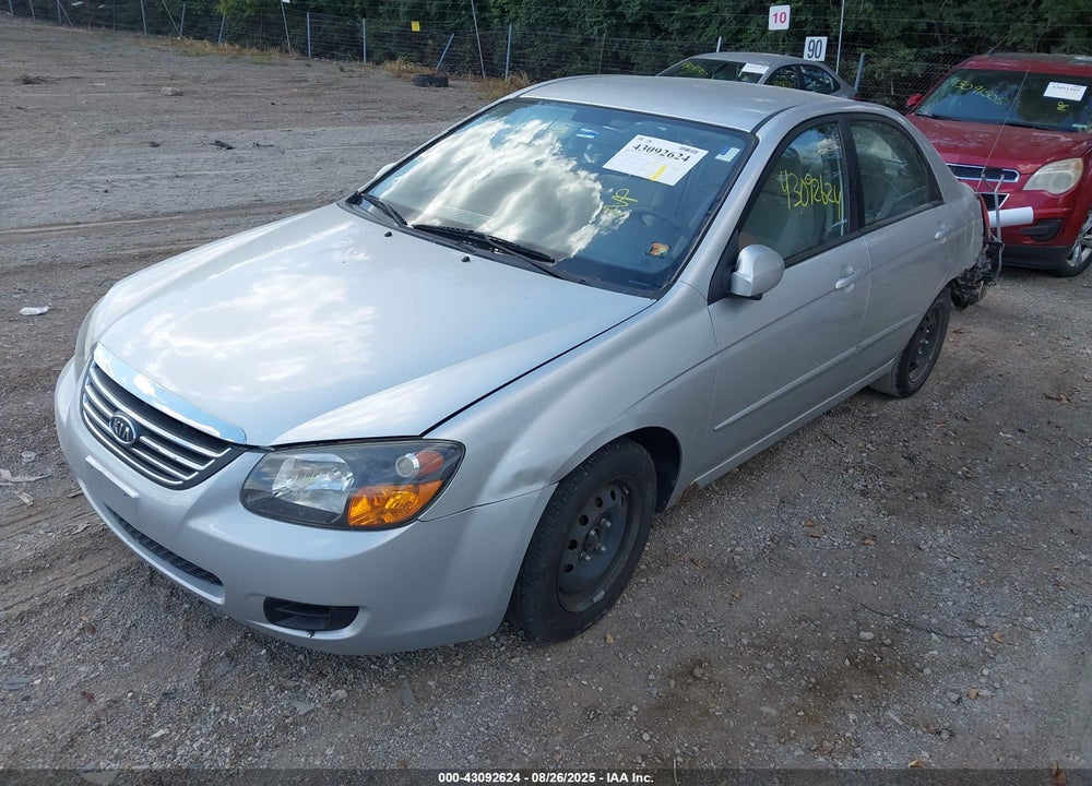 2009 KIA SPECTRA EX VIN: KNAFE221895656974