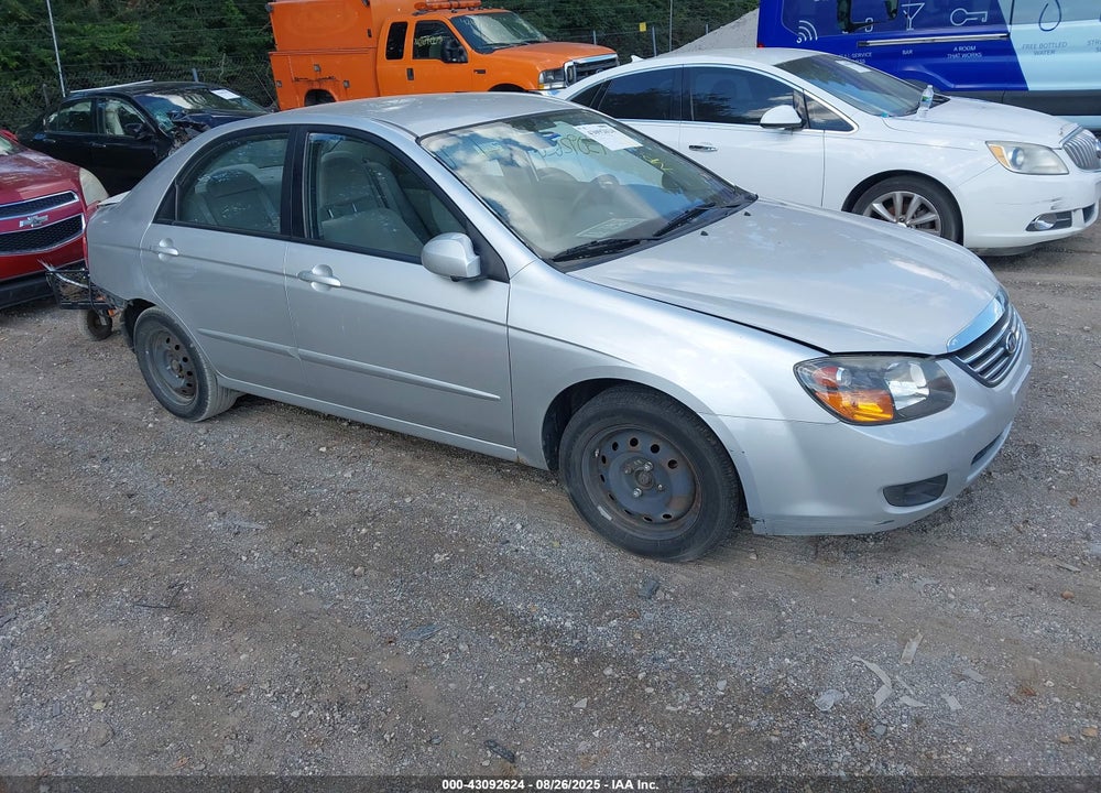 2009 KIA SPECTRA EX VIN: KNAFE221895656974
