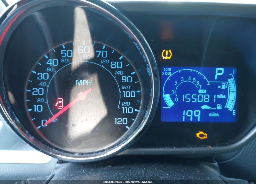 2015 CHEVROLET SPARK VIN: KL8CD6S9XFC719997