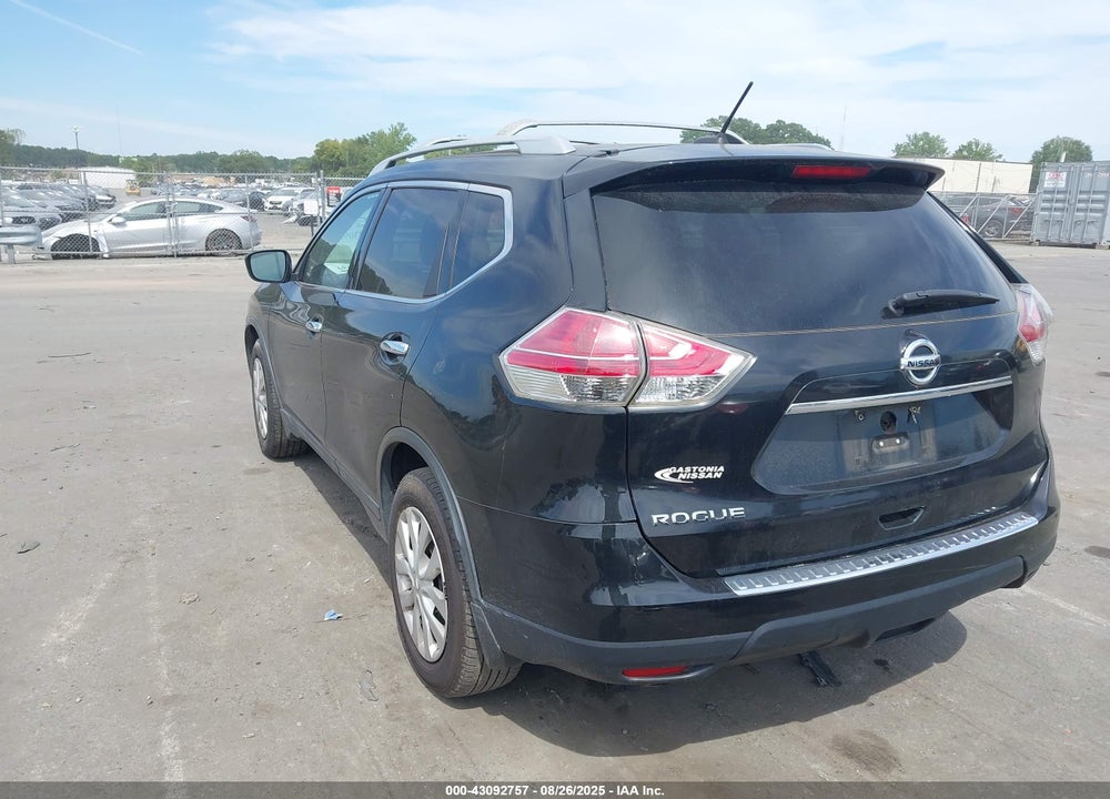 2016 NISSAN ROGUE S VIN: 5N1AT2MT5GC919136