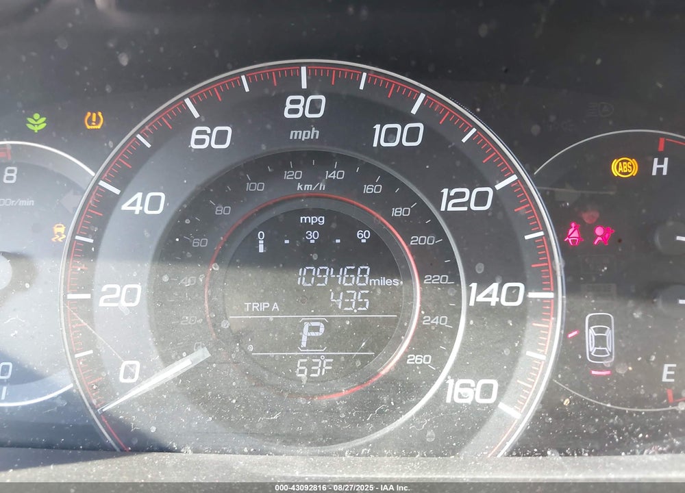 2013 HONDA ACCORD VIN: 1HGCR2F51DA276660
