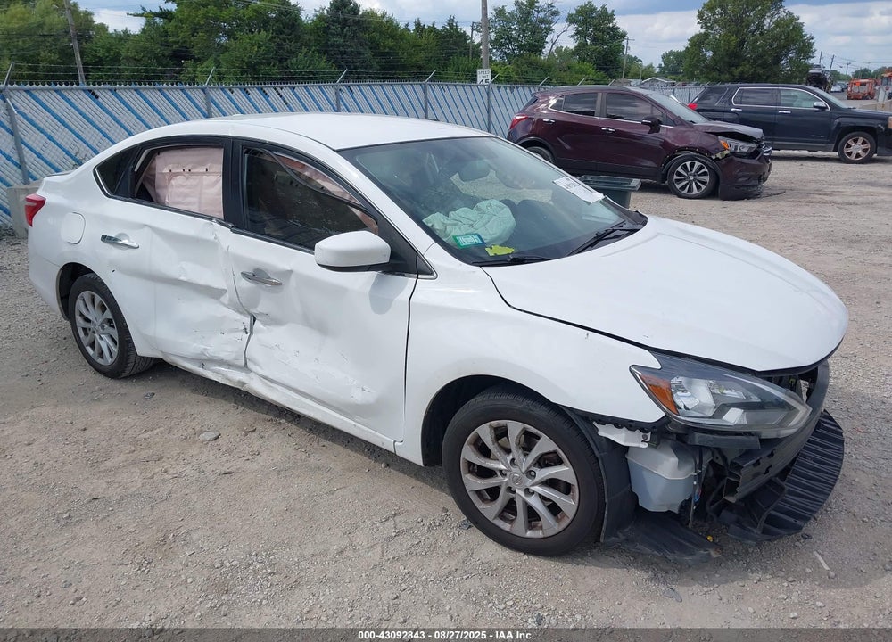 2019 NISSAN SENTRA SV VIN: 3N1AB7APXKY315953