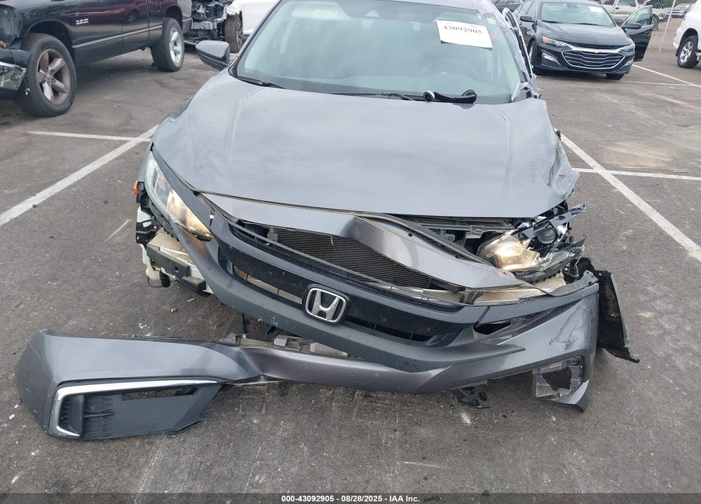 2019 HONDA CIVIC VIN: 19XFC2F69KE035185