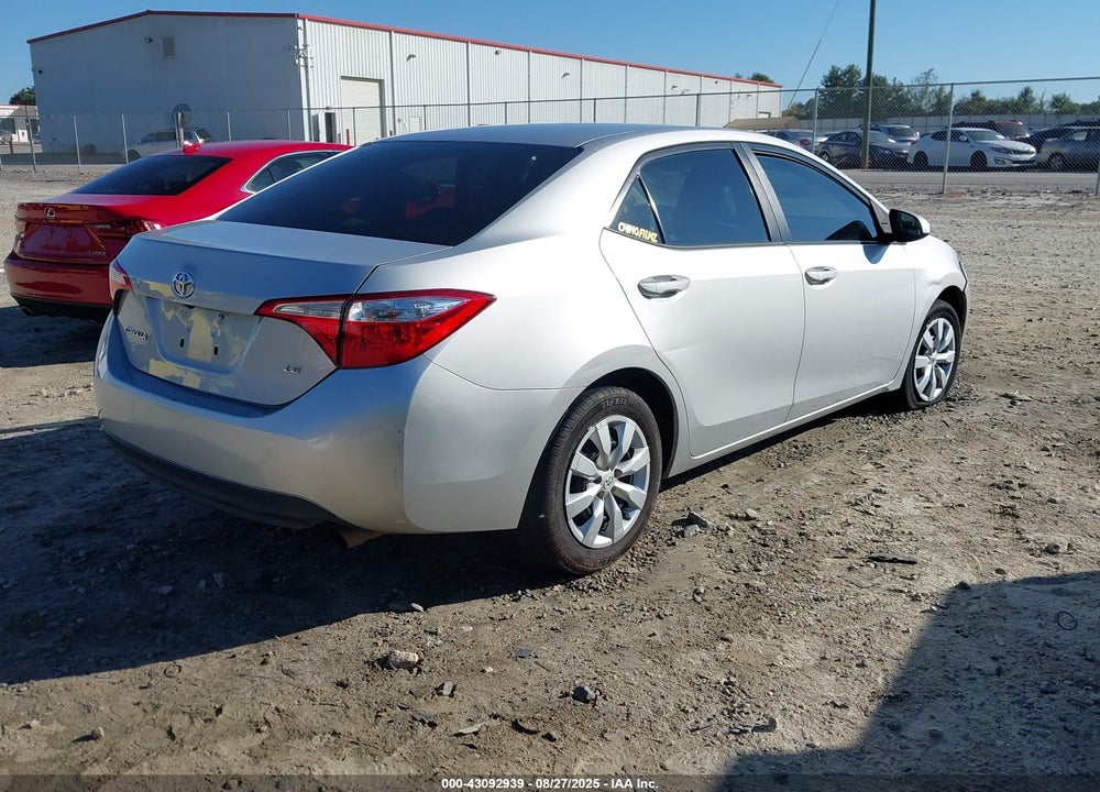 2016 TOYOTA COROLLA VIN: 2T1BURHE2GC506771