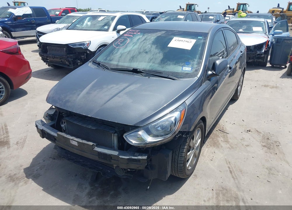 2013 HYUNDAI ACCENT VIN: KMHCU4AE2DU312107
