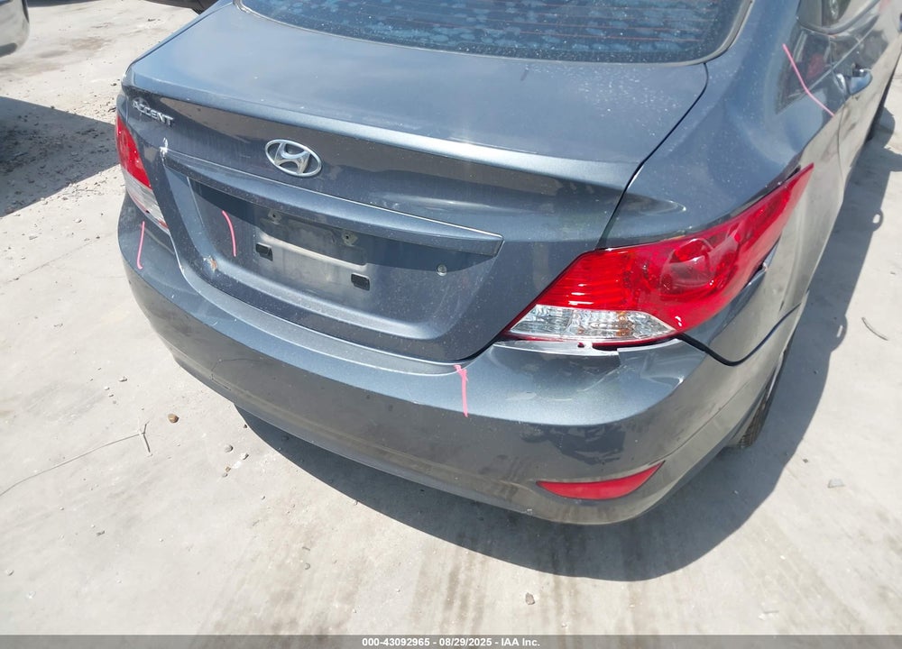 2013 HYUNDAI ACCENT VIN: KMHCU4AE2DU312107