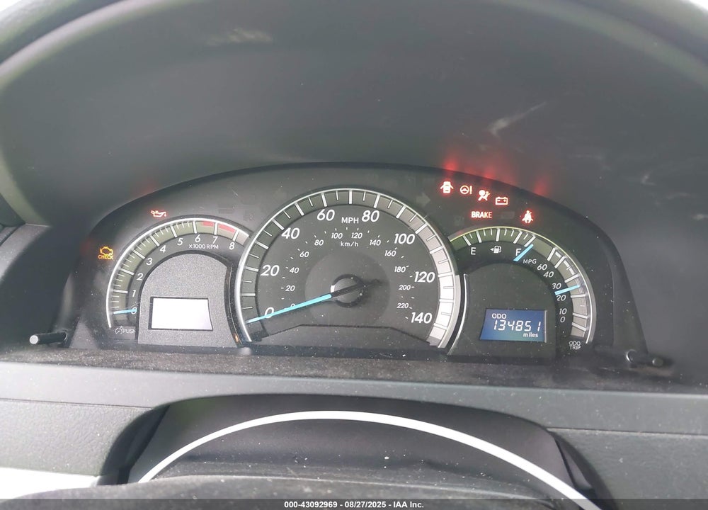 2012 TOYOTA CAMRY VIN: 4T1BF1FK3CU193579