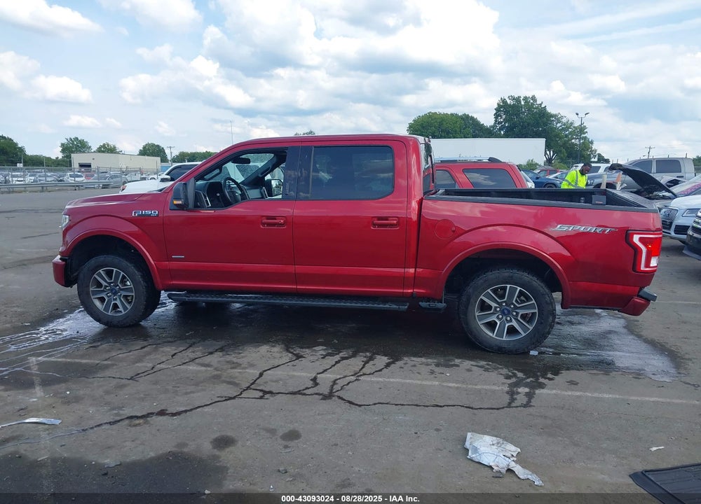 2016 FORD F-150 VIN: 1FTEW1CG0GFC17168