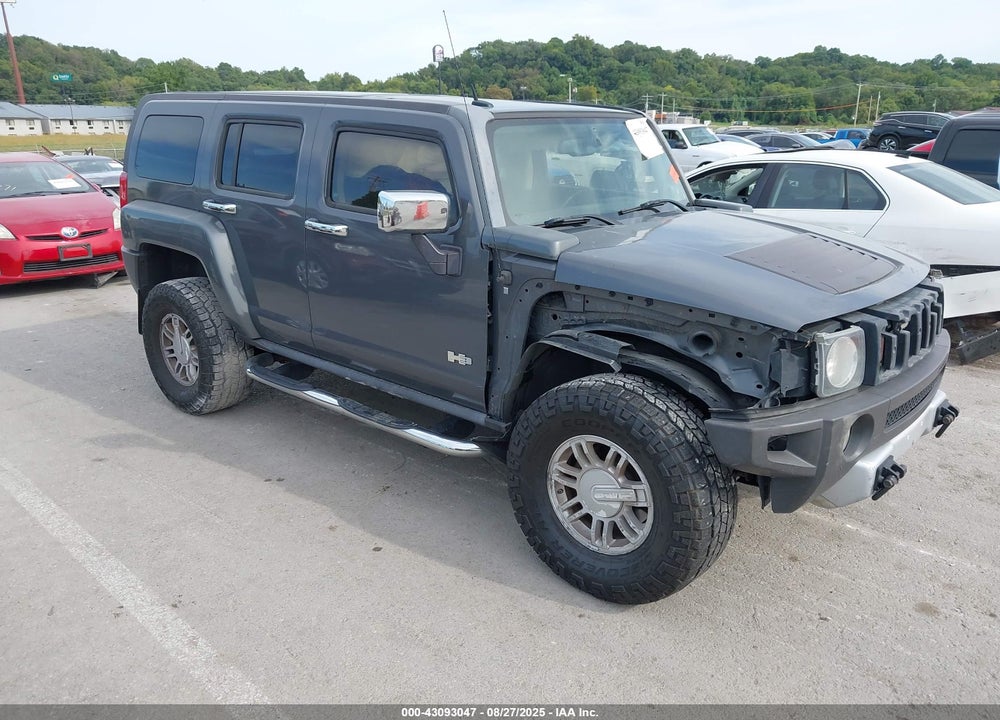 2008 HUMMER H3 SUV VIN: 5GTEN13EX88120091