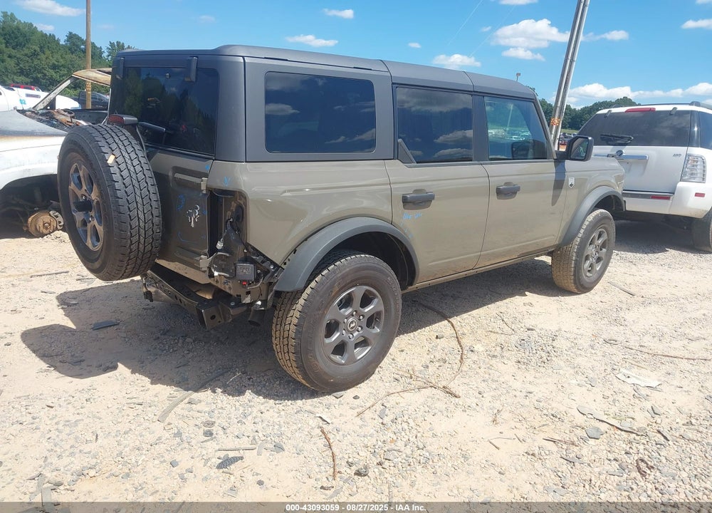 2025 FORD BRONCO BIG BEND VIN: 1FMDE7BH0SLA54961