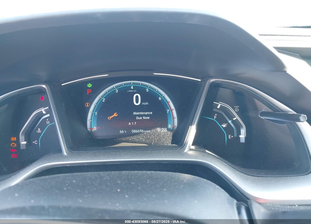 2017 HONDA CIVIC VIN: 19XFC1F35HE030283
