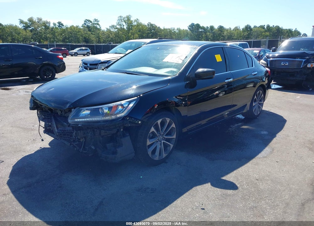 2013 HONDA ACCORD SPORT VIN: 1HGCR2F58DA275179